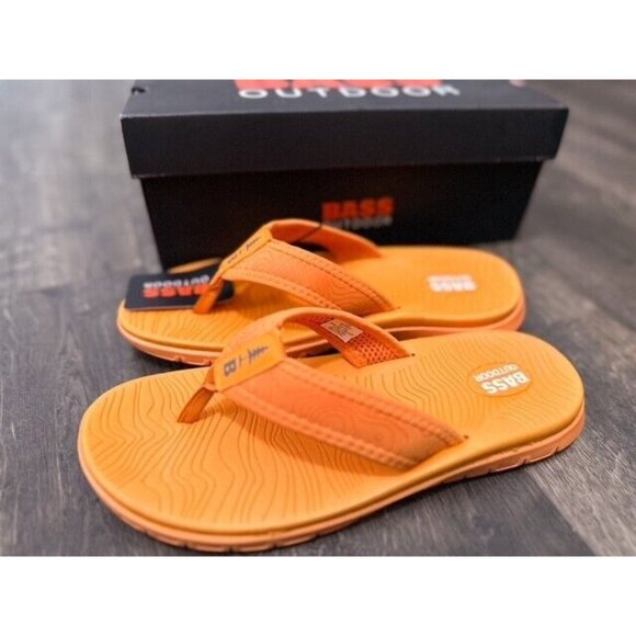 Bass Outdoor Mens Topo Thong Everyday Outdoor Sandal Boat Shoe 8.5 Flip Flops
